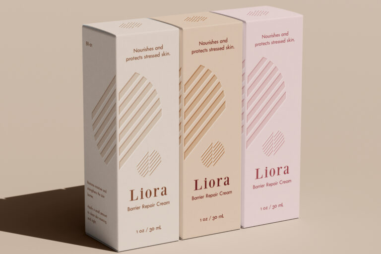 Skincare brand design