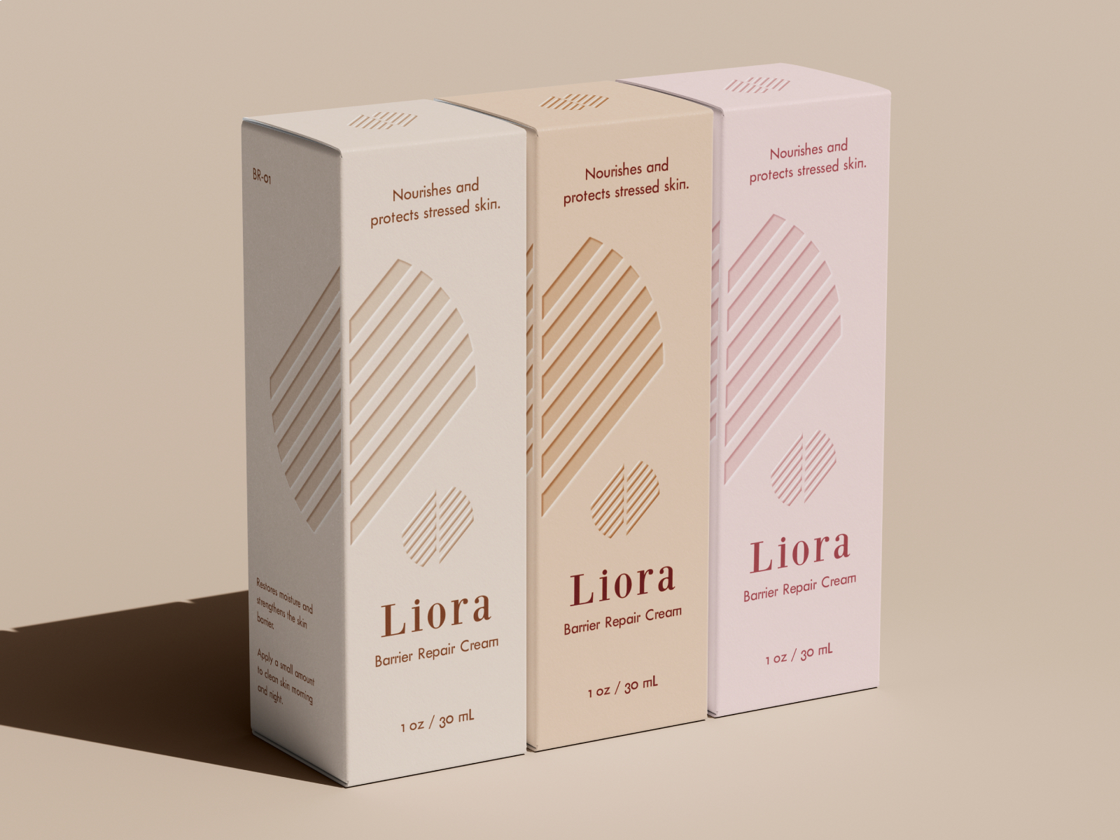 Packaging design for cosmetics brand