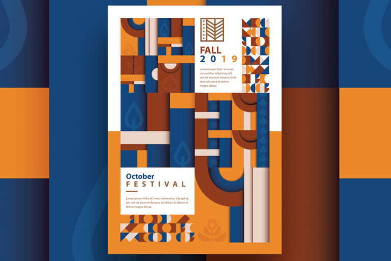 October Festival Poster Set