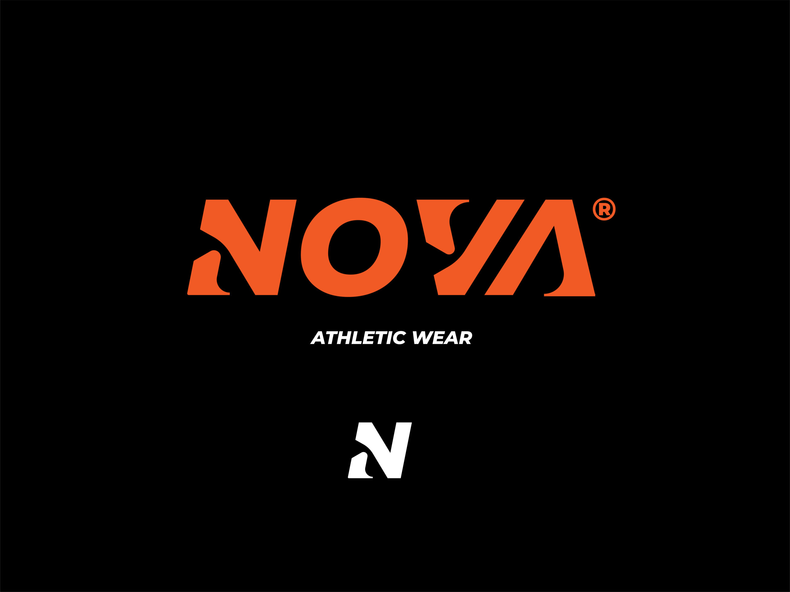 Logo design for athletic wear brand